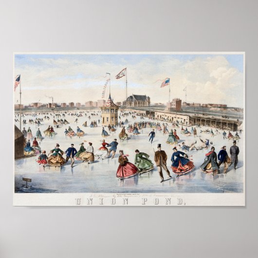 ニューヨークユニオン池ポスター ポスター (正面)