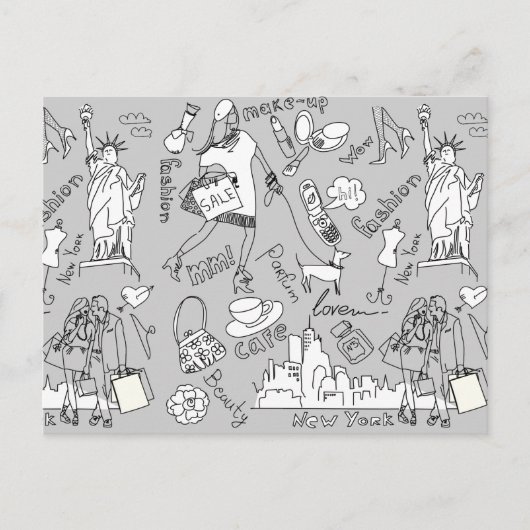 ニューヨークライフ ポストカード (正面)