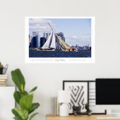 ニューヨークラシッククウィークセーリング ポスター (ホームオフィス)