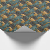 ニューヨークラッピング紙自由紙像 ラッピングペーパー (角)