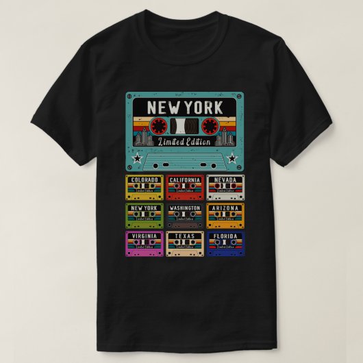 ニューヨークレトロ Tシャツ (デザイン正面)
