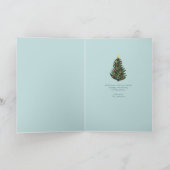 ニューヨークロックフェラーセンタークリスマススケートで滑る  シーズンカード (内部)