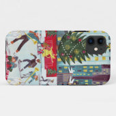 ニューヨークロックフェラーセンタークリスマススケートで滑る Case-Mate iPhoneケース (裏面(横))