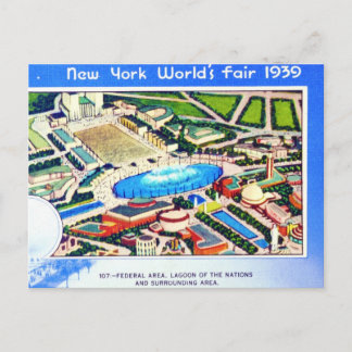 ニューヨークワールドズフェア1939 ポストカード