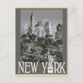 ニューヨークヴィンテージスタイル旅行はがき  ポストカード (正面)