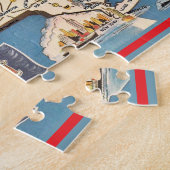 ニューヨークヴィンテージマップパズル ジグソーパズル (側面)