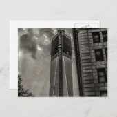 ニューヨーク世界貿易センターフリーダムタワー ポストカード (正面/裏面)