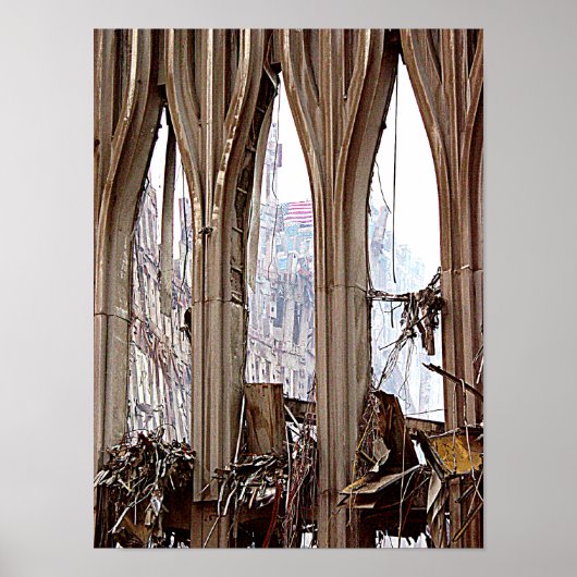 ニューヨーク世界貿易センター911 ポスター (正面)