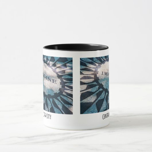 ニューヨーク中央公園グラフィックグ想像・マグ マグカップ (中央)