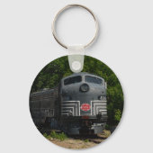 ニューヨーク中央機関車キーチェーン キーホルダー (正面)