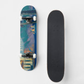 ニューヨーク中央線のヴィンテージ旅行ポスター スケートボード (正面)