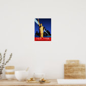 ニューヨーク中央鉄道旅行ポスターNYC ポスター (キッチン)