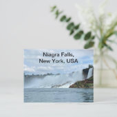 ニューヨーク側のナイアグラ秋の写真 シーズンポストカード (スタンド正面)