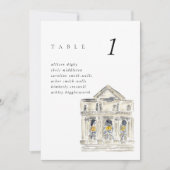 ニューヨーク公共図書館結婚の座席表 (正面)