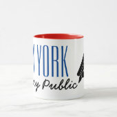 ニューヨーク公証人公共ペン マグカップ (中央)
