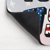 ニューヨーク写真&アメリカ文字 マウスパッド (コーナー)