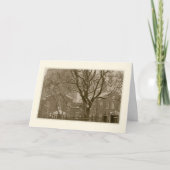 'ニューヨーク冬のシーン'ホリデーカード – シーズン シーズンカード (正面)