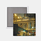 ニューヨーク冷蔵庫用マグネットNY土産マグネット マグネット (正面/裏面)