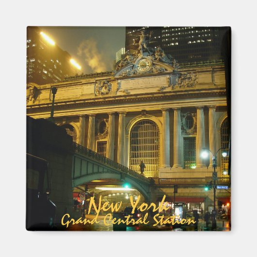 ニューヨーク冷蔵庫用マグネットNY土産マグネット マグネット (正面)