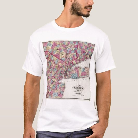 ニューヨーク及び近辺 Tシャツ (正面)
