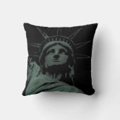 ニューヨーク土産ピローNY自由ピルの像 クッション (裏面)