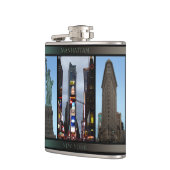 ニューヨーク土産フラスクニューヨーク土産フラスコ フラスク (左)