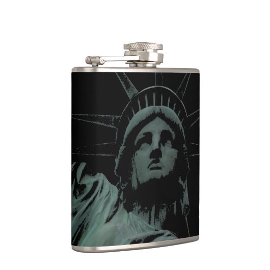ニューヨーク土産フラスコの自由の女神フラスコ フラスク (右)