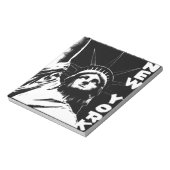 ニューヨーク土産メモ帳の自由の女神 ノートパッド (回転)