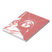 ニューヨーク土産メモ帳の自由の女神 ノートパッド (回転)