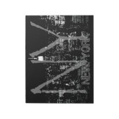 ニューヨーク土産メモ帳エンパイアステートノートパッド ノートパッド (回転)