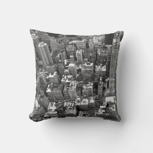 ニューヨーク土産枕NY街並み枕 クッション (正面)