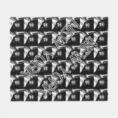 ニューヨーク土産毛布の自由デコールの像 フリースブランケット (正面(横))