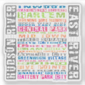 ニューヨーク地区レインボー シール (正面)