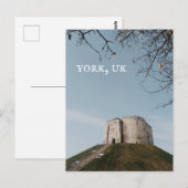 ニューヨーク城UKはがきヨークシャーキャッスルミュージアム ポストカード (正面/裏面)