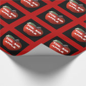 ニューヨーク大きいApple ラッピングペーパー (角)