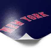 ニューヨーク対ボストンのライバル フォトプリント            (角)