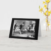 ニューヨーク小児病院1920 カード (黄色い花)