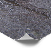 ニューヨーク州で初の降雪 ポスター (角)