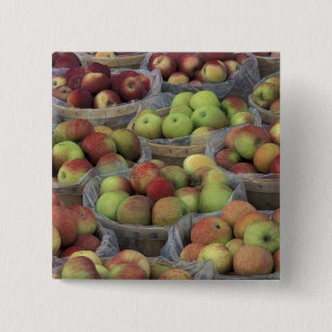 ニューヨーク州のマッキントッシュのかご 缶バッジ