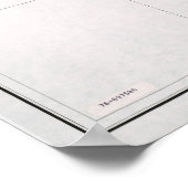 ニューヨーク州の地図（1976年） ポスター (角)