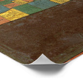 ニューヨーク州の地理的分析 ポスター (角)