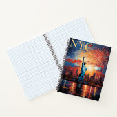 ニューヨーク州の自由の女神 ノートブック (内部)