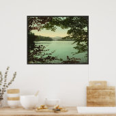 ニューヨーク州アディロンダックス市のUpper Loon Lake ポスター (キッチン)