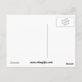 ニューヨーク州アディロンダック山脈、ブルーバード ポストカード (裏面)