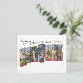 ニューヨーク州アディロンドックMts ポストカード (スタンド正面)