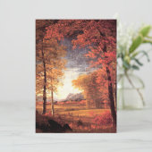 ニューヨーク州オネイダ郡アメリカの秋 カード (スタンド正面)