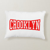 ニューヨーク州クロックリン アクセントクッション (裏面)