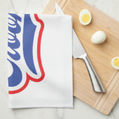 ニューヨーク州クロックリン キッチンタオル (四つ折り)