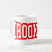 ニューヨーク州クロックリン コーヒーマグカップ (正面左)