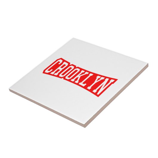 ニューヨーク州クロックリン タイル (側面)